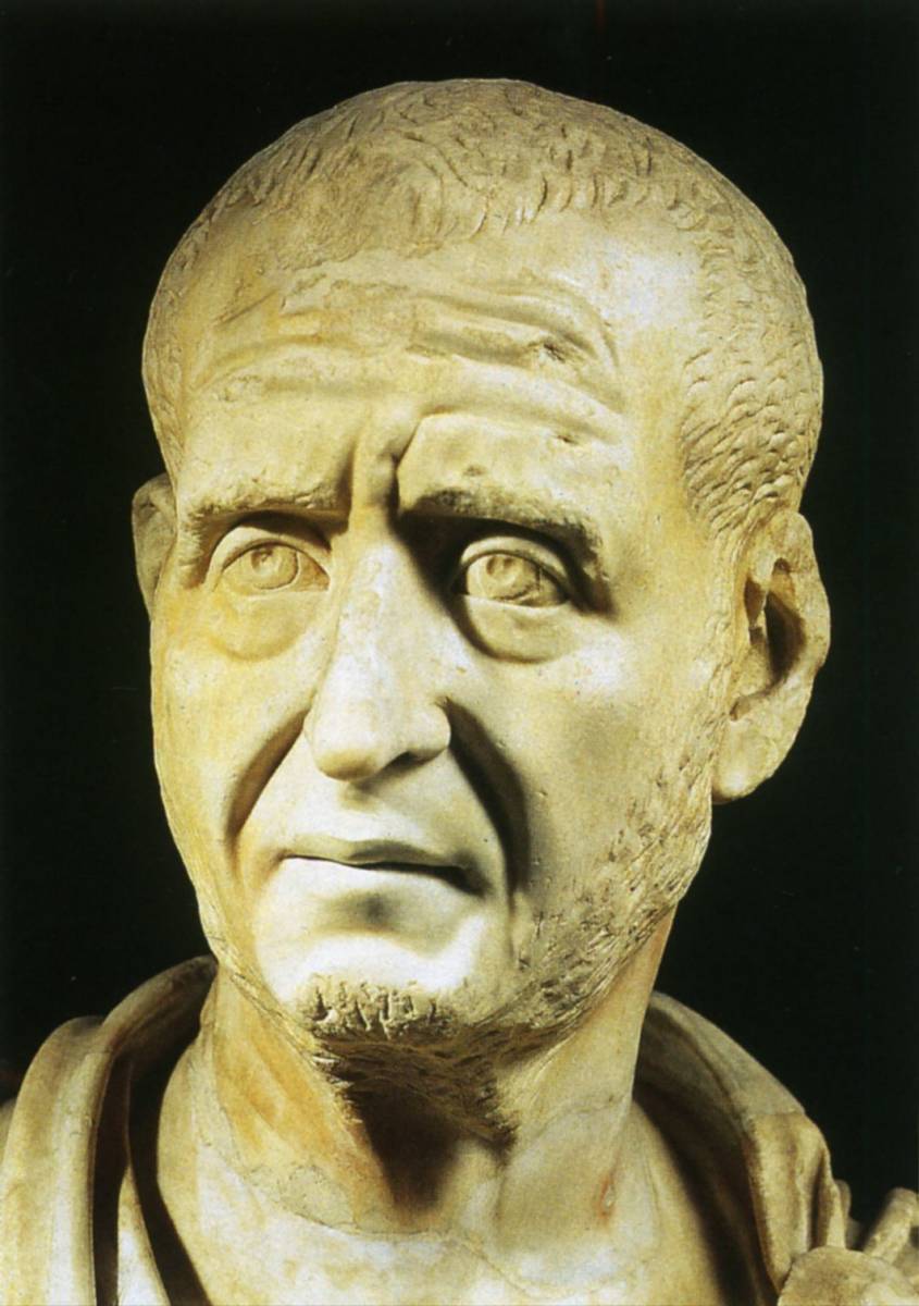 249 Portrait de Trajan Dece, Rome Portrait of Trajan Dece, Rome.jpg
