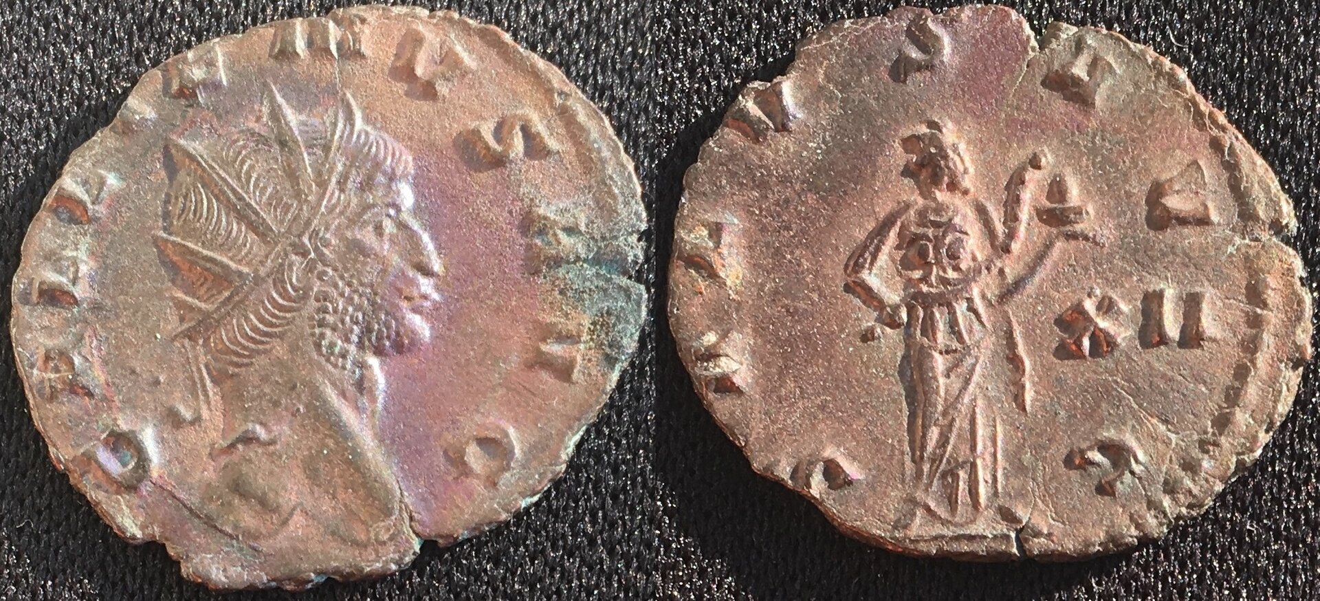 265-267 CE AE Antoninianus Gallienus Rome Mint (2).jpg