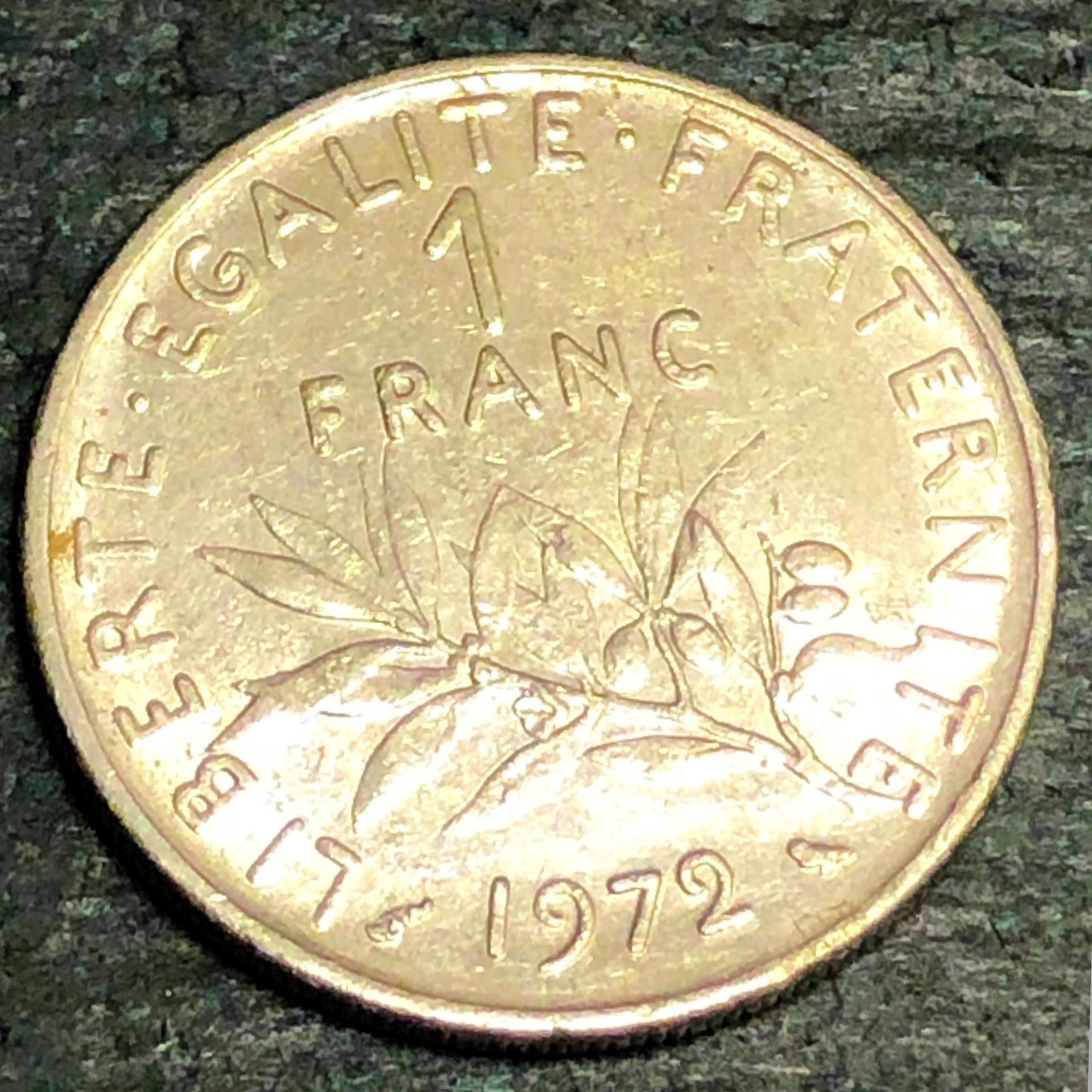 1 Franc 1972  Coin Talk