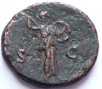 29Hadrian RIC827 var Rev. S-C Minerva standing right brandishing javelin and holding shield..jpg