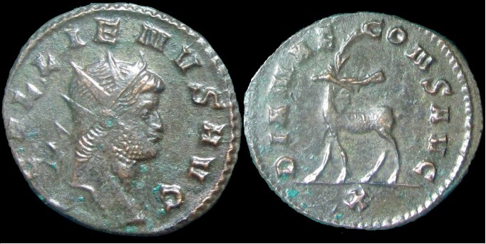 (3) GALLIENUS-Stag RIC Vi. Rome 179.jpg