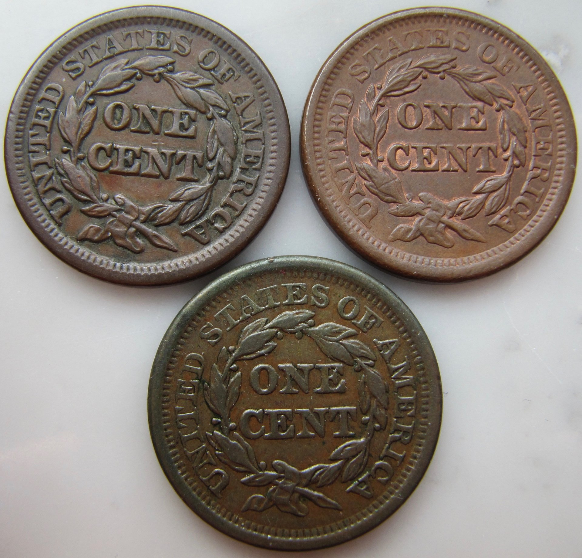 3 US Cents- 1847, 1850, 1856 - REV  - 1.jpg