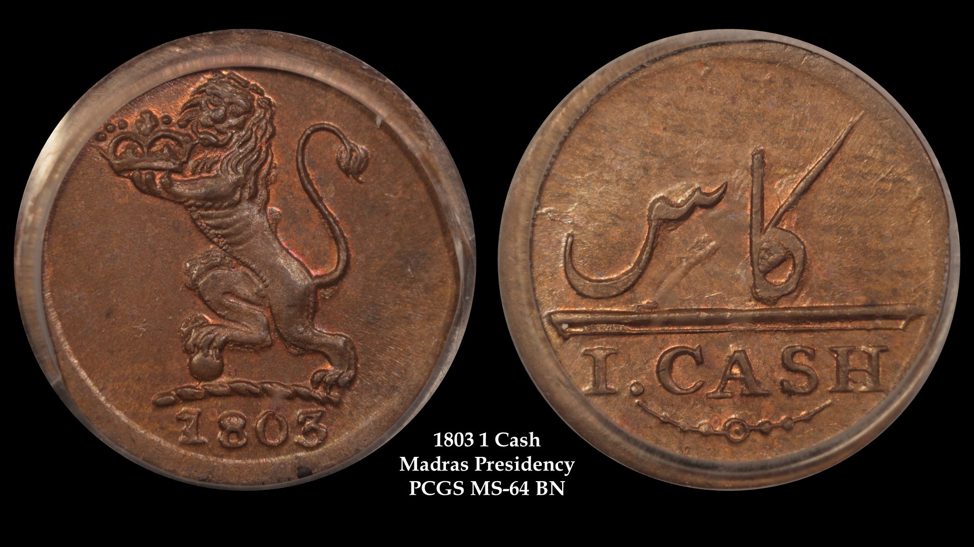 30. 1803 Madras 1 Cash PCGS MS-64 BN.jpg