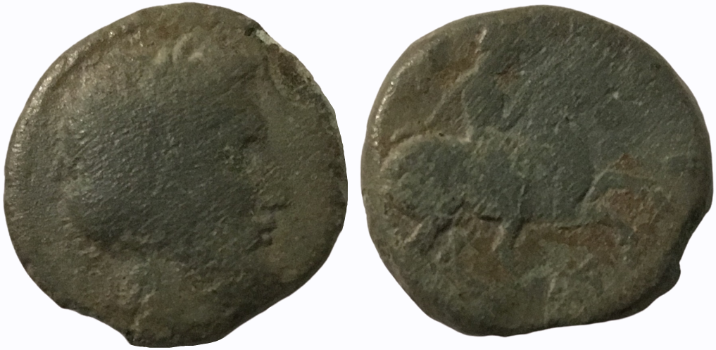350-300 BCE (Circa) Thessaly, Krannon AE Dichalkon 3.92g 12mm.png