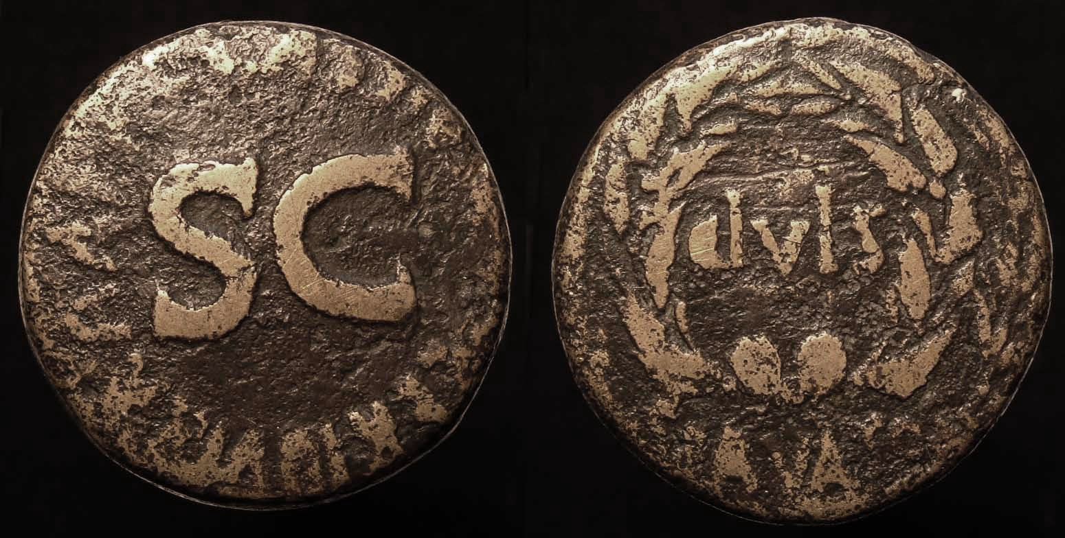 3a nr 007 I Augustus 374 sestertius Cassius Celer 3a nr 007.jpg