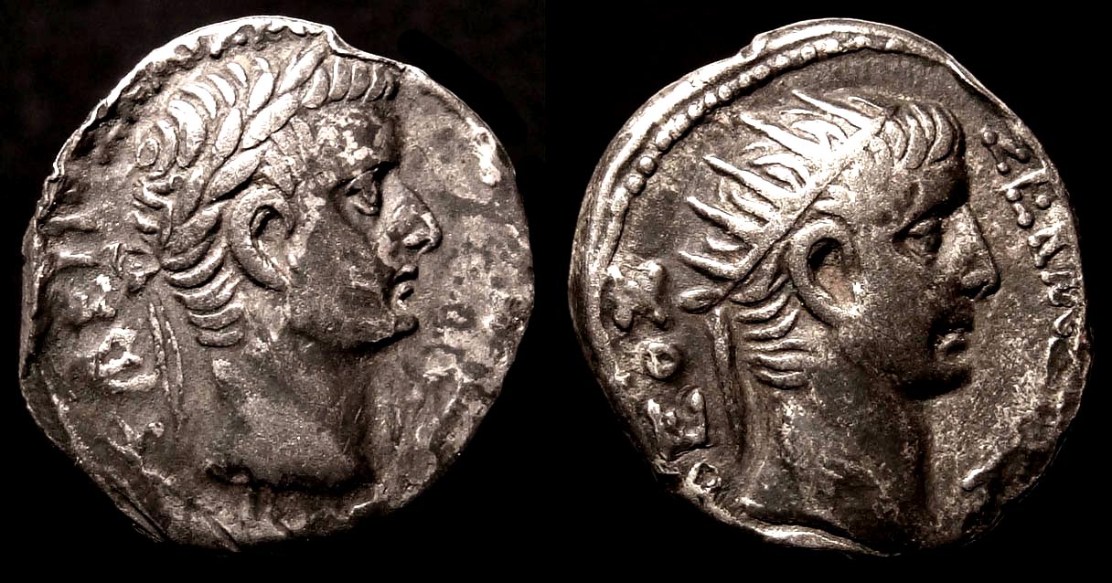 3a nr 026 I Tiberius RPC 5089 tetradrachme Theos Sebastos 3a nr 026 .jpg