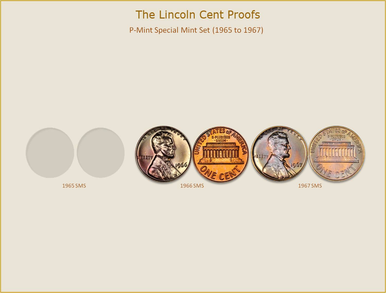 #4 Lincoln Toned Cent P-Mint Special Mint Set 1965-1967.jpg