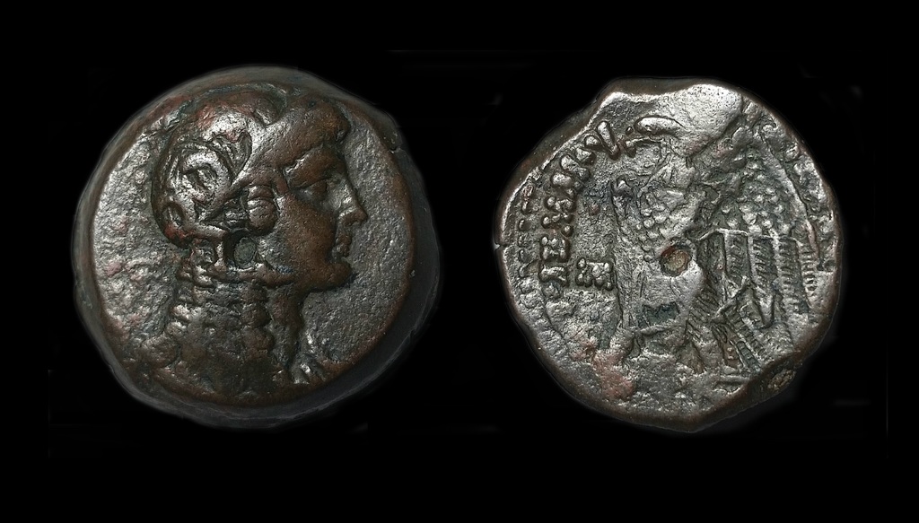 PTOLEMY I SOTER AR silver tetradrachm. 288-287 BC. 'Delta