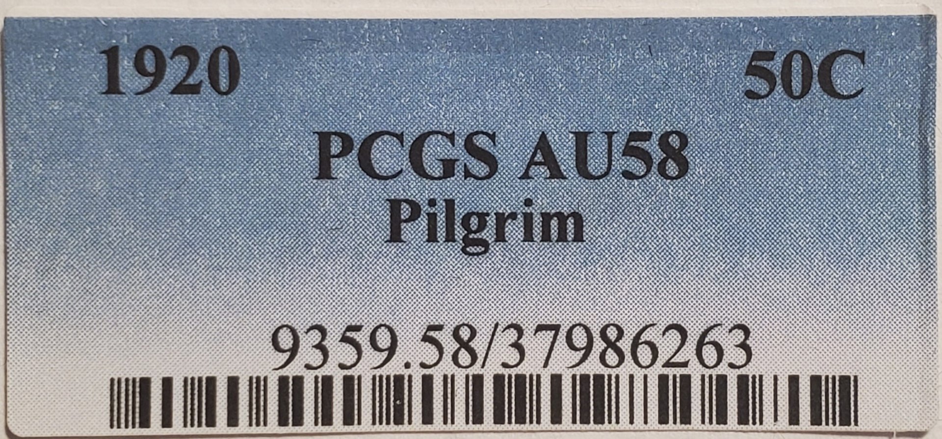 50C 1920 Pilgrim AU58.jpg
