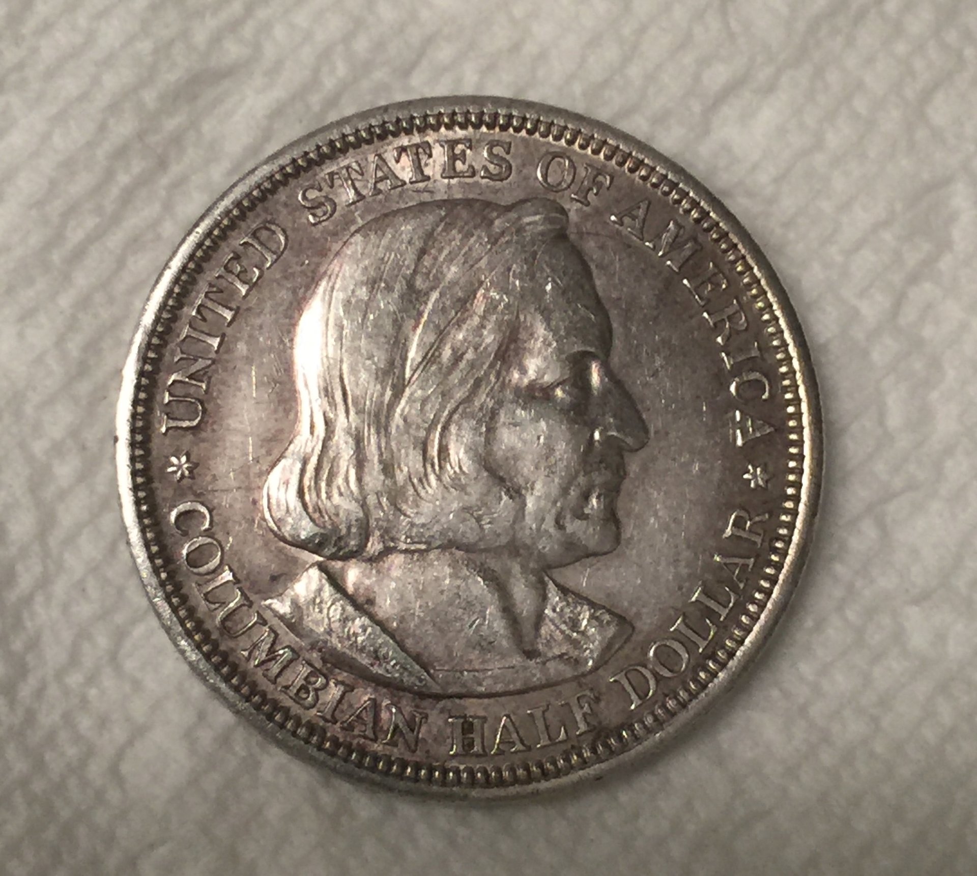 1893 Columbian Half Dollar Is This Worth Something Please Need Help Thanks Coin Talk,When Do Puppies Eyes Open After Birth
