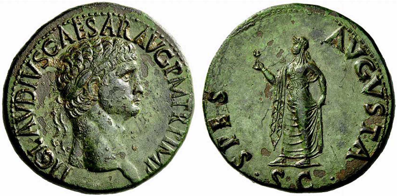 5b - Claudius AE sestertius - dual.jpg
