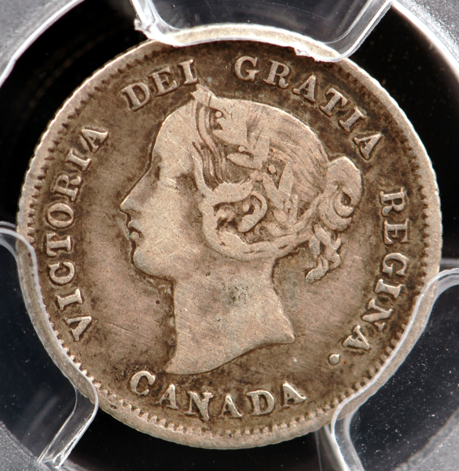 5c Canada 1875-H Sm Date 5 Over 5 Obv CU Fine 12 PCGS.JPG