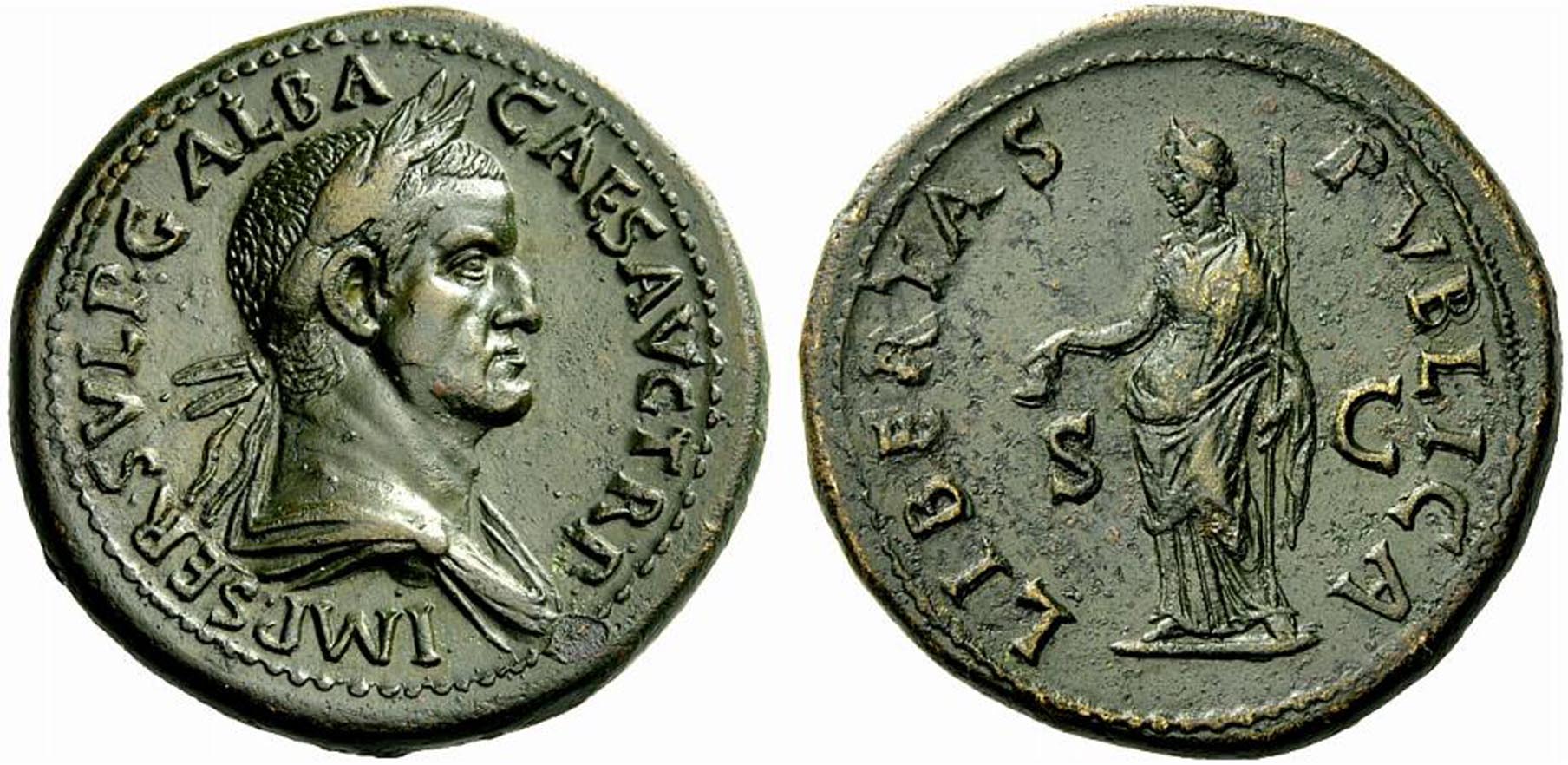 7b - Galba AE sestertius - dual.jpg