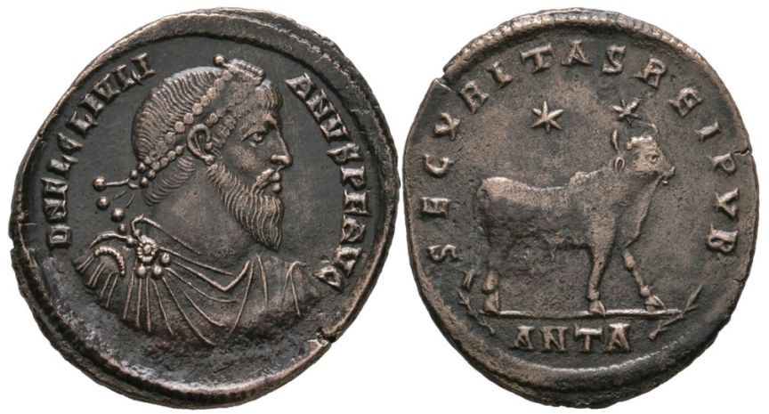 (8) Julian II 360-63 AD Double Maiorina RIC VIII Antioch 216.jpg