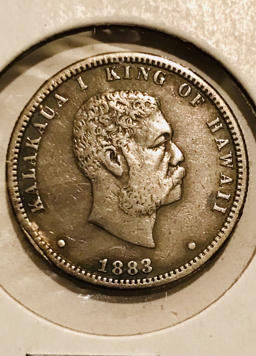 1883 Hawaiian Quarter Coin Talk