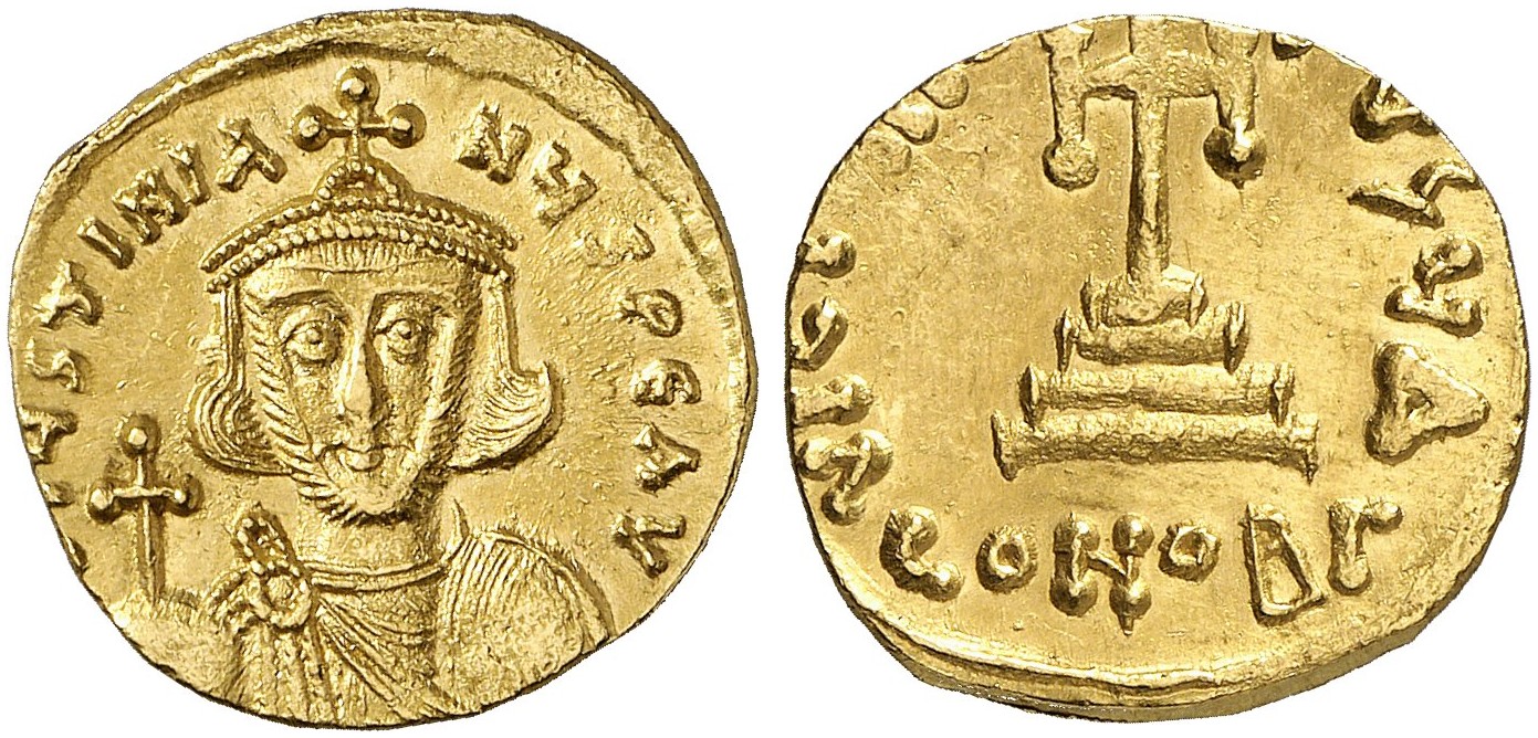 9 Justinian II solidus Sear 1247..jpg