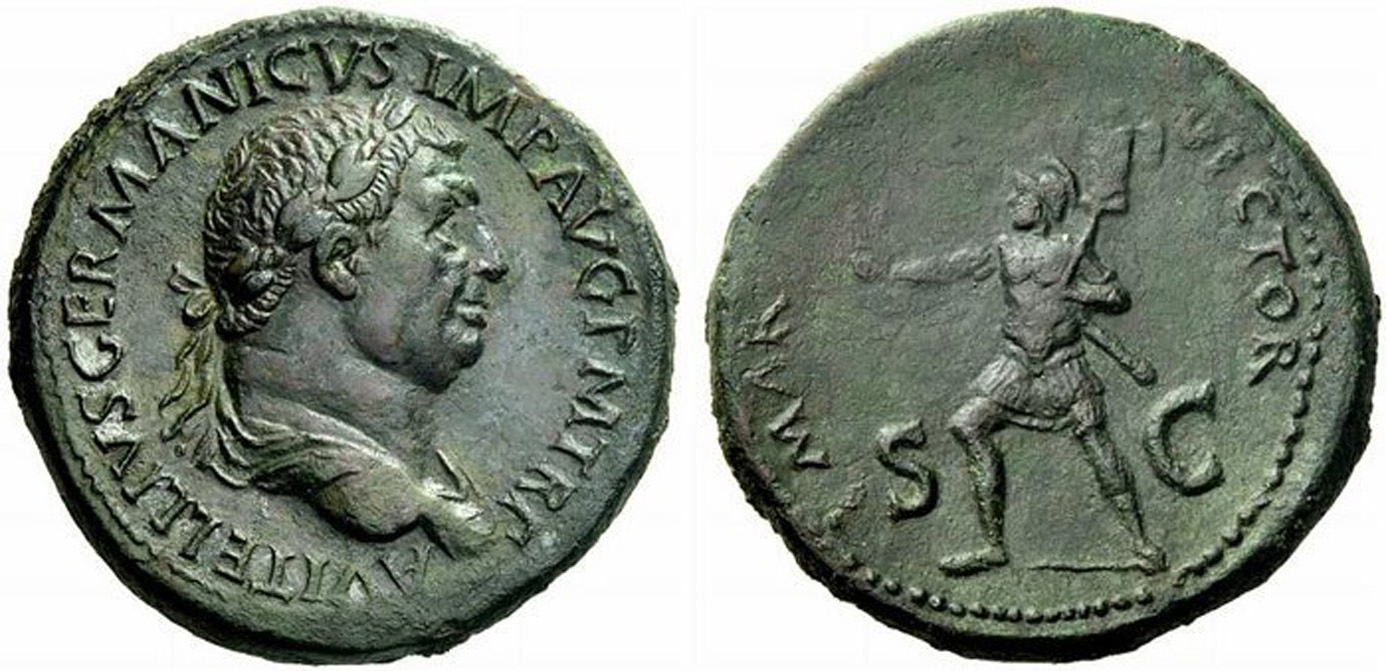 9b - Vitellius AE sestertius - dual.jpg