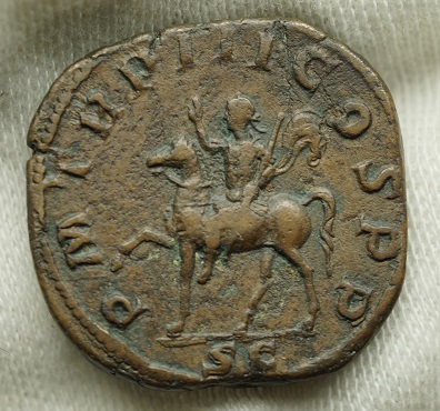 A emperor on horse | Coin Talk