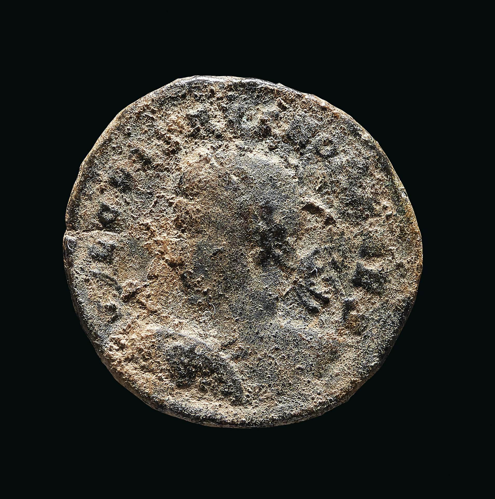 (_romano-british_bronze_dog_circa_4th_century_ad) Follis of Crispus, c. 321.jpg