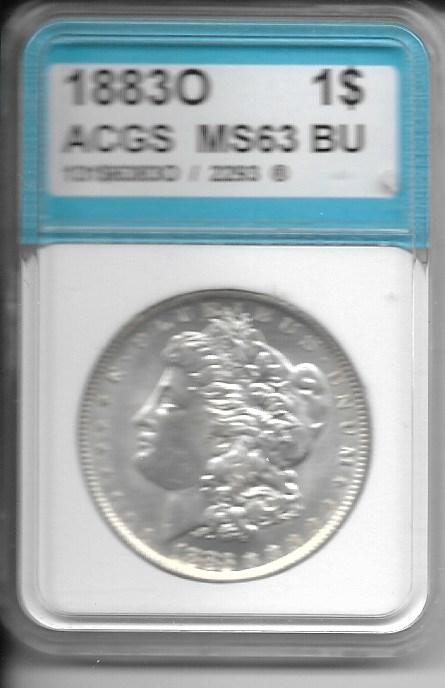 ACGS Morgan 1883O MS63 Obv.jpg