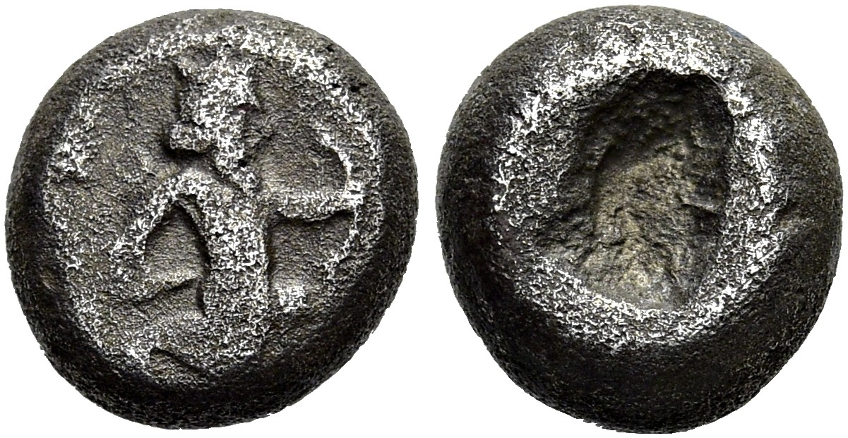 Achaemenid Persian AR Quarter Siglos Klein 764 Gert Cleff Gorny 288.jpg