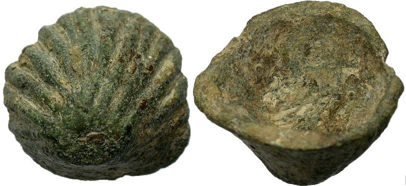 Aes Formatum Oscan-Latin shell with Ribs obv-rev 4th BCE.JPG