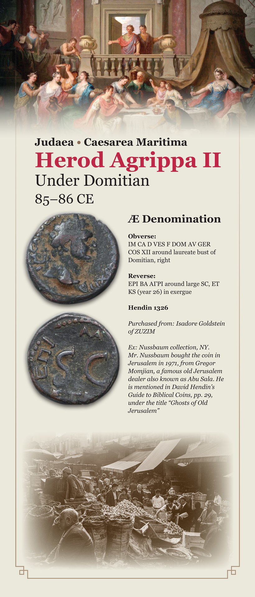Agrippa Ii Ae Under Domitian Coin Talk