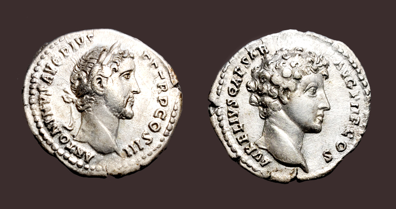 Akropolis coins no. 100 Ant. Pius - Marcus Aurelius Caesar.jpg