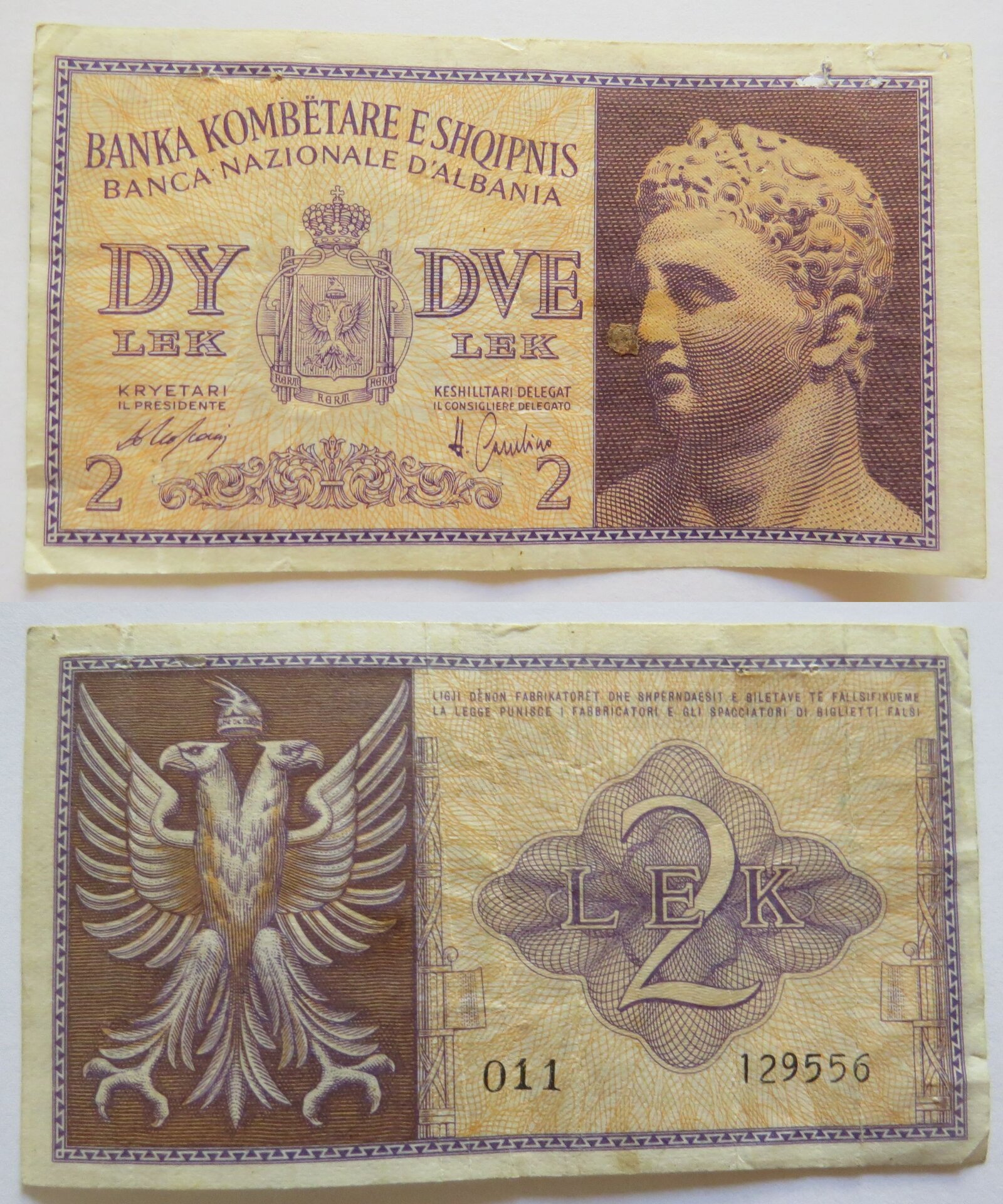 Albania 2 Lek 1940.jpg