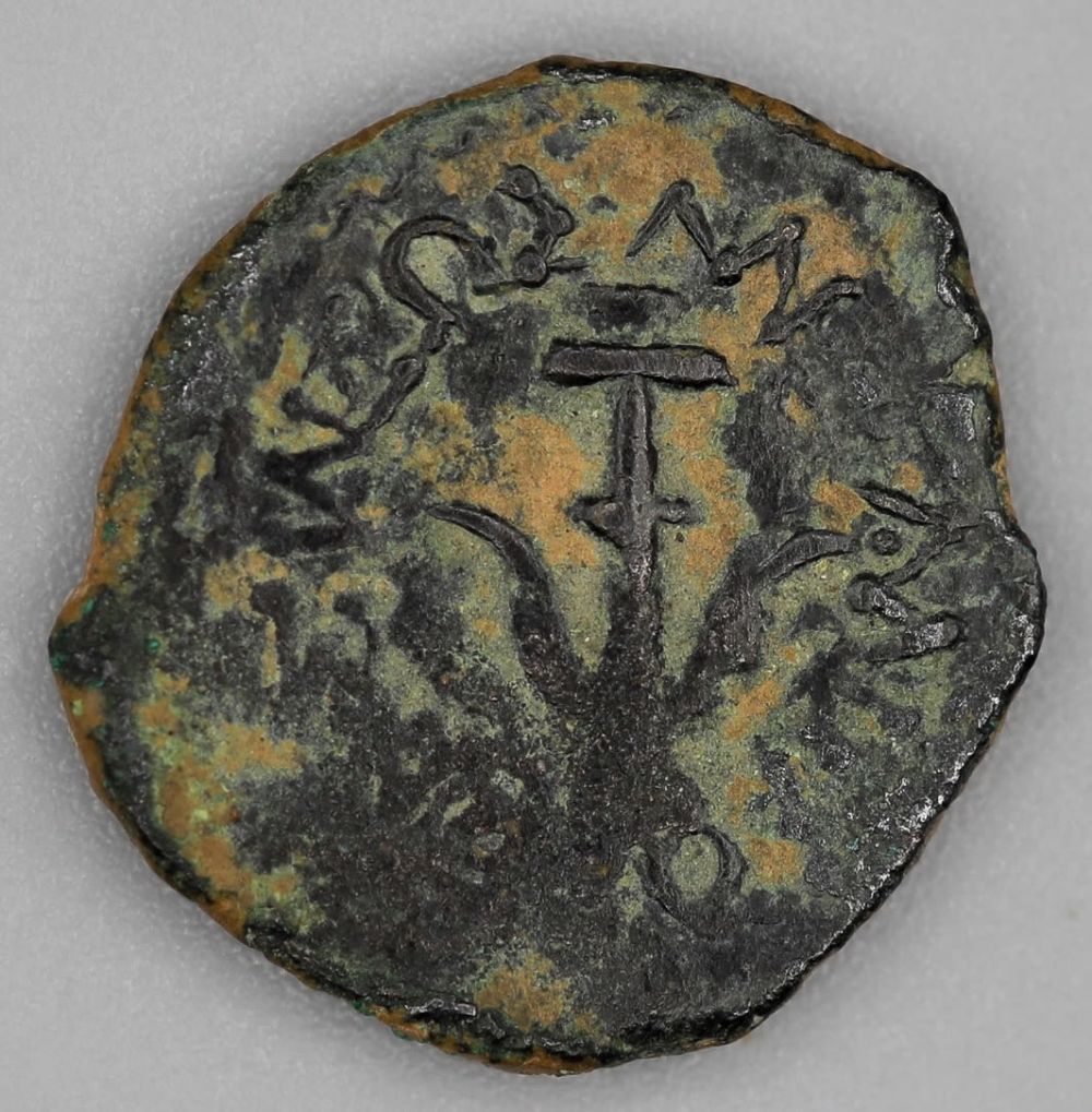 Alexander Jannaeus Prutah Obverse - Wolfe.jpg