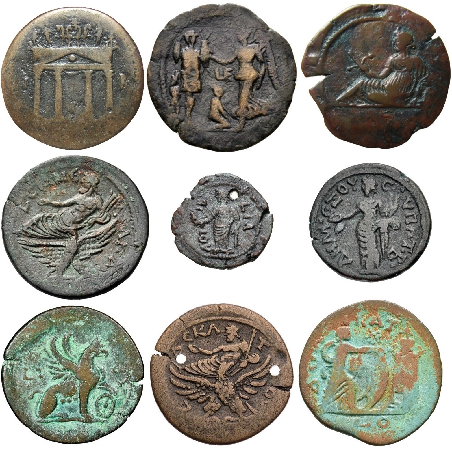 Alexandrian Drachms Collage X7 SOTC 16 Dec 2023 Rev.jpg