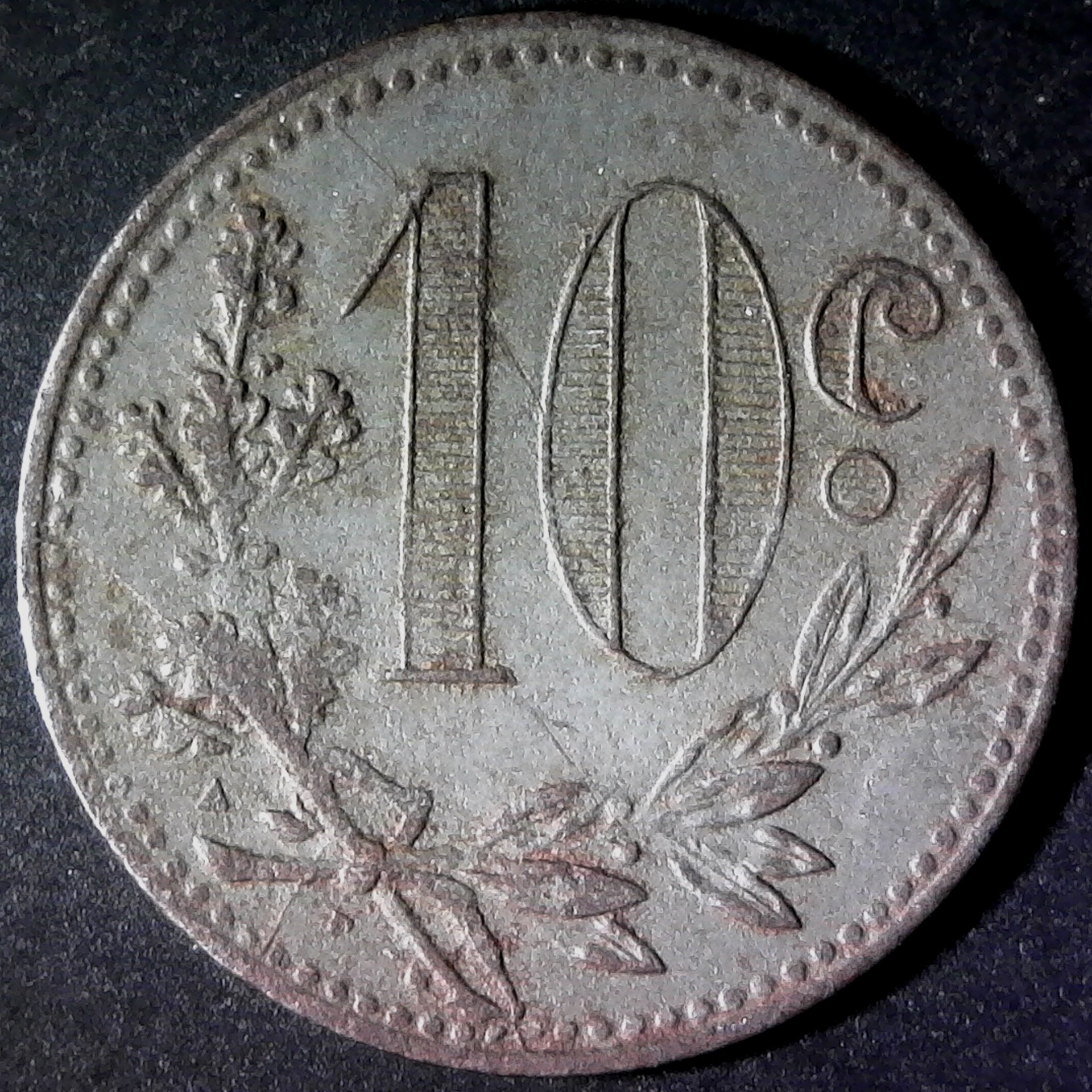 Algeria 10 centimes 1916 rev iron.jpg