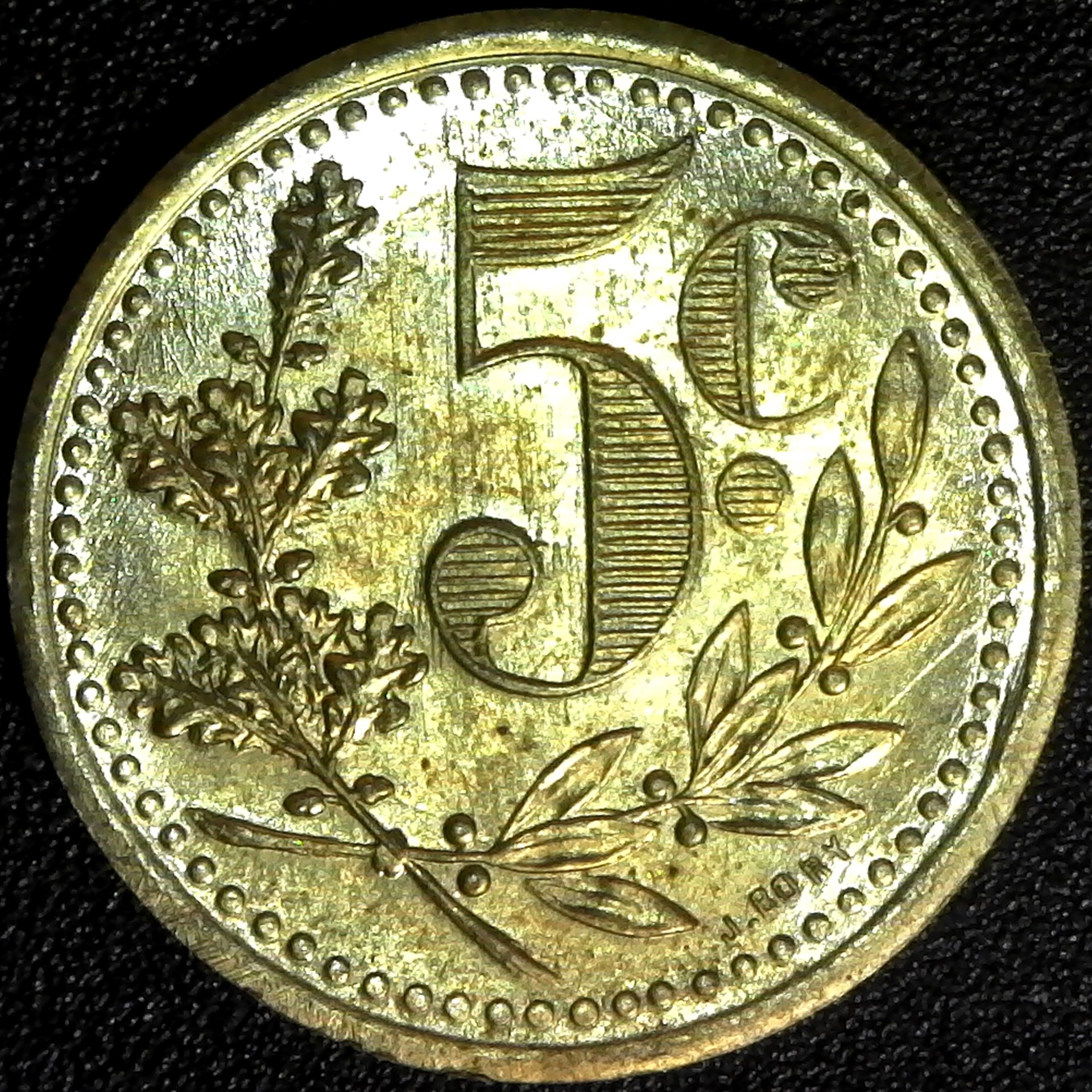 Algeria 5 Centimes 1921 rev B.jpg