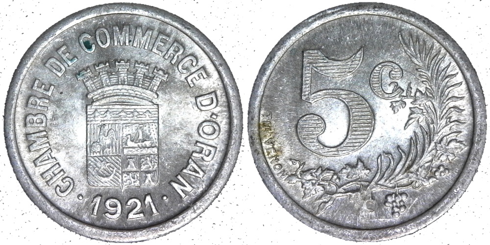 Algeria Oran 5 Centimes 1921 obv-side-cutout.jpg