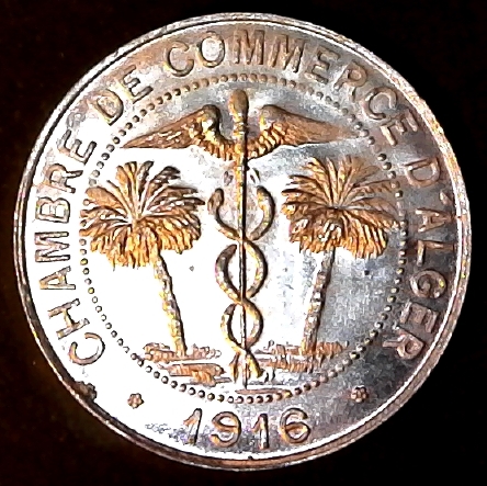 Algeria token 1916 obverse.jpg