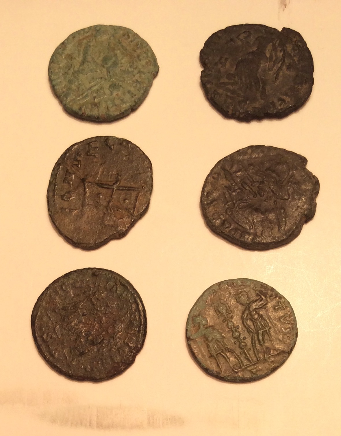almost all cleaned reverses ready for attribution.JPG