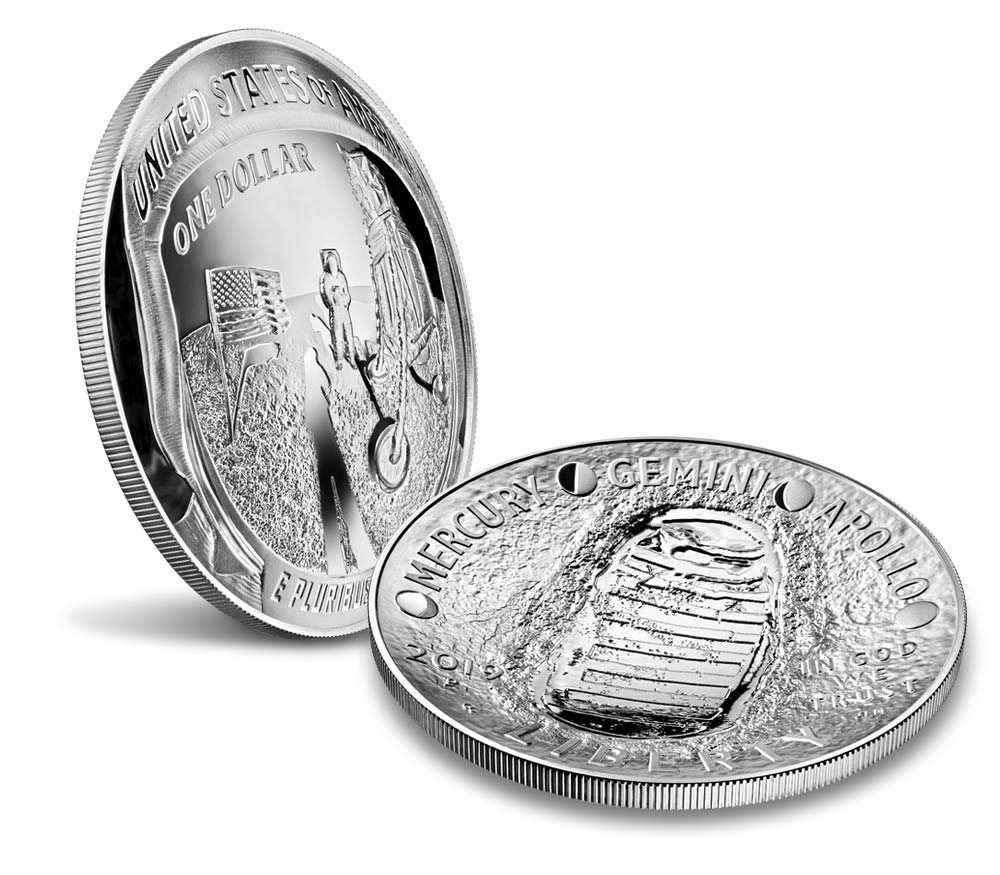 American Silver 5 Oz Proof Apollo - Pic 1.jpg