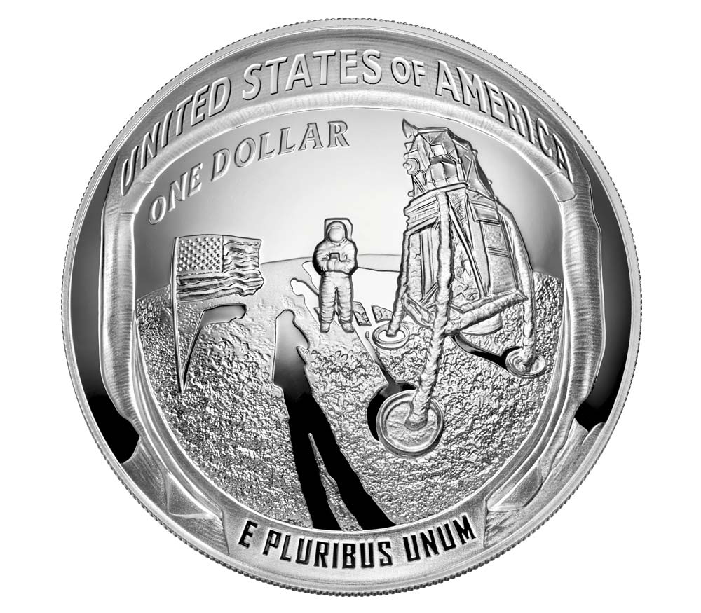 American Silver 5 Oz Proof Apollo - Pic 3.jpg