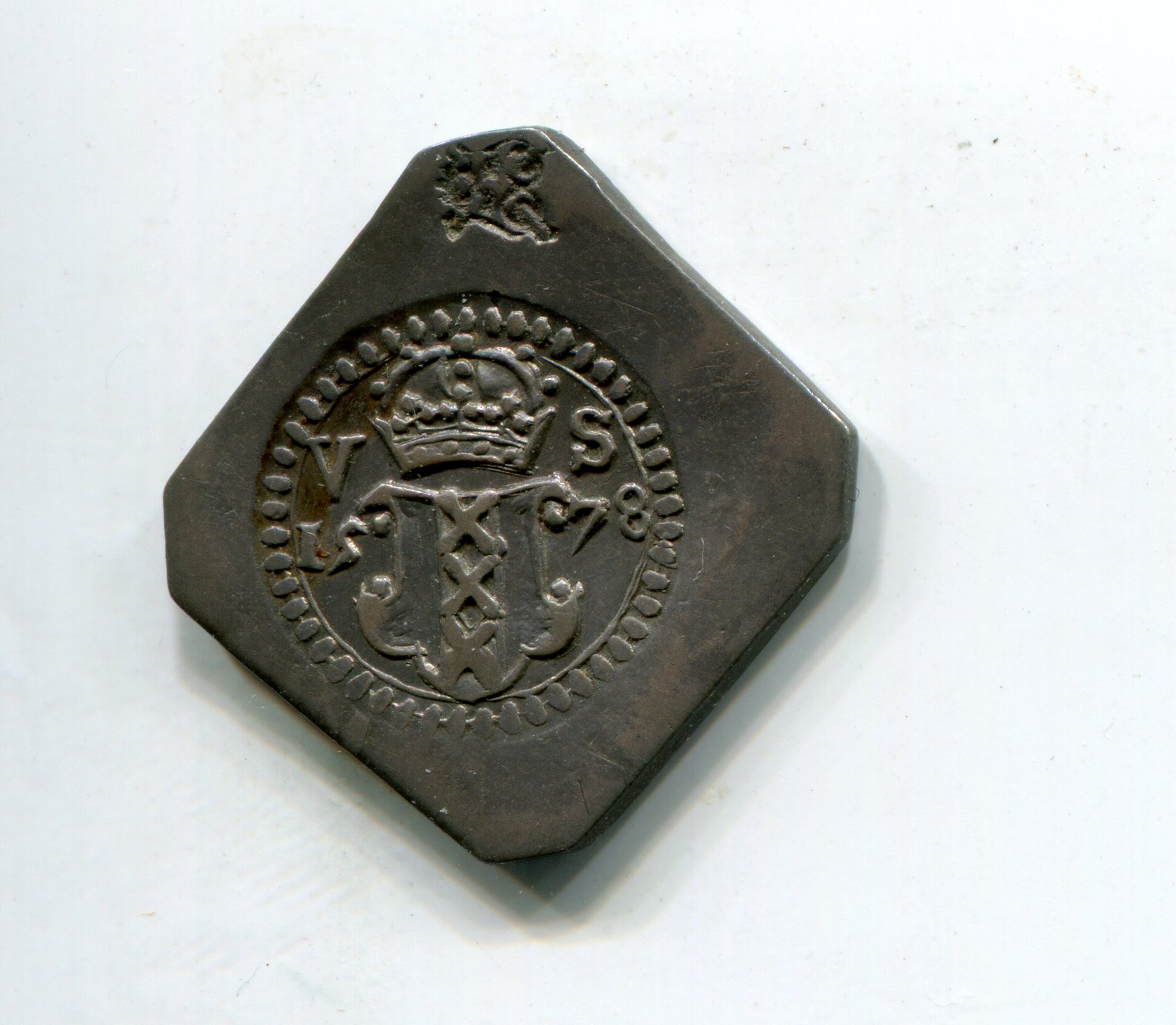 Amsterdam 5 St Siege Klippe w firesteel mm1578 Uniface  125.jpg