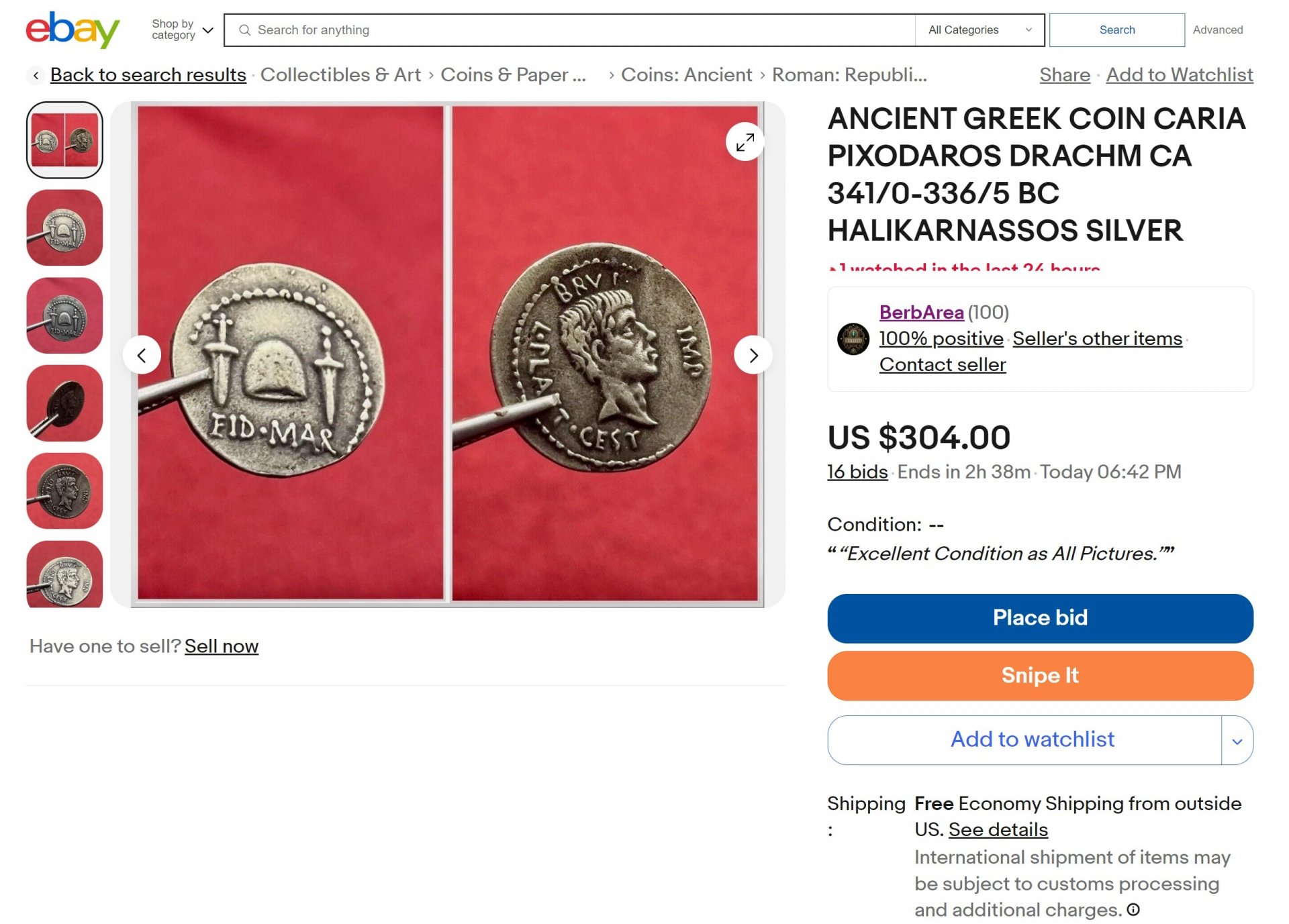 ANCIENT GREEK COIN CARIA PIXODAROS DRACHM CA 341_0-336_5 BC HALIKARNA_ - www.ebay.com.jpg