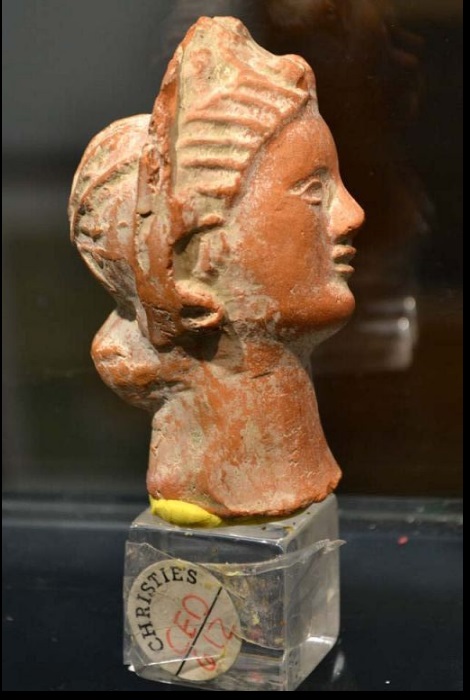Ancient Greek Terracotta Head of Woman Detail 4.jpg
