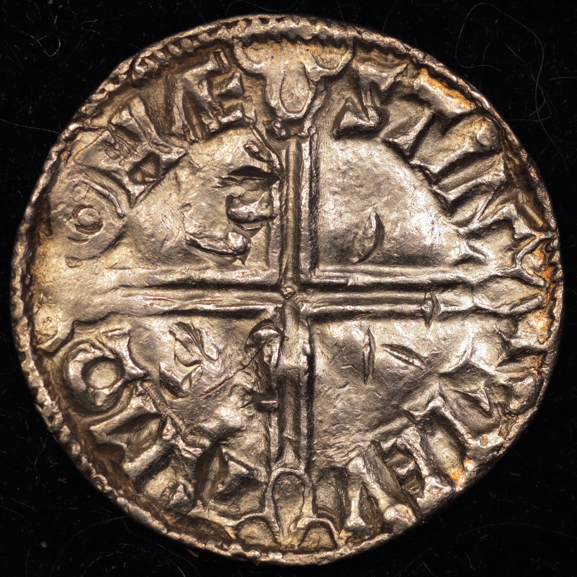 Anglo-Saxon Aethelred II (978-1016) Penny Rev..JPG