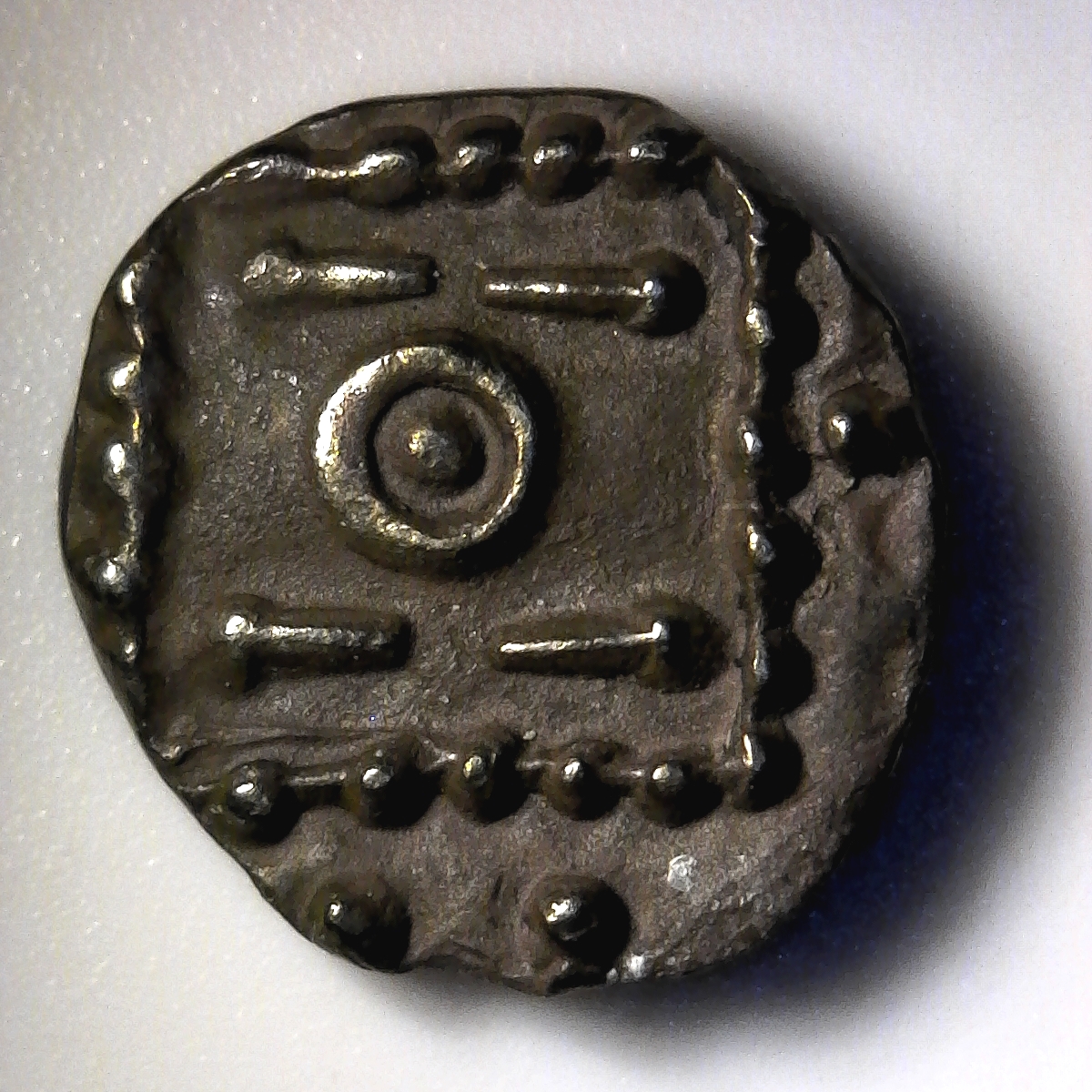 Anglo Saxon Sceat 600 to 775 AD Spink 790G Series E reverse.jpg