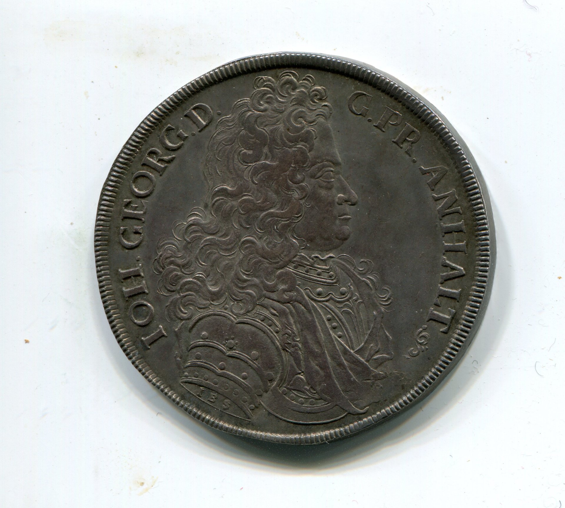 Anhalt-Dessau Johann Geo II Taler 1692 LD obv 396.jpg