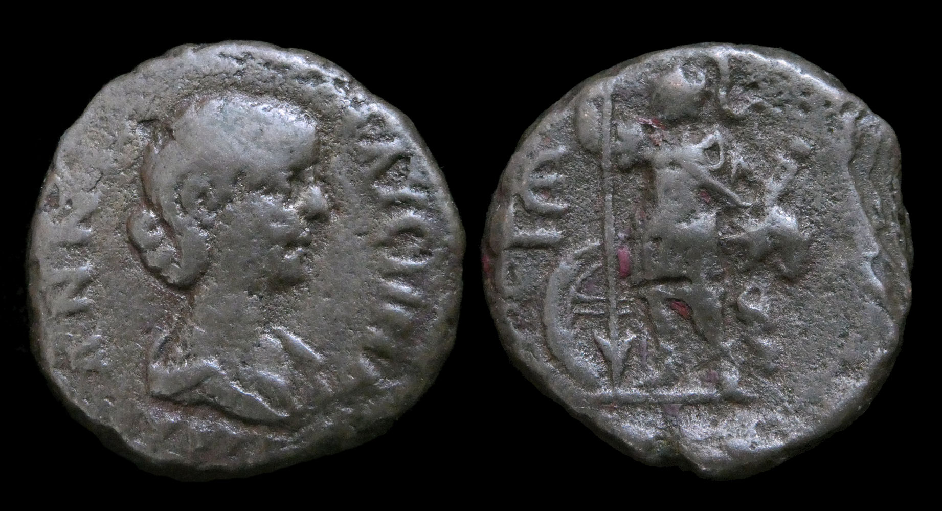Annia Faustina - Tetradrachm Ares 3997.JPG