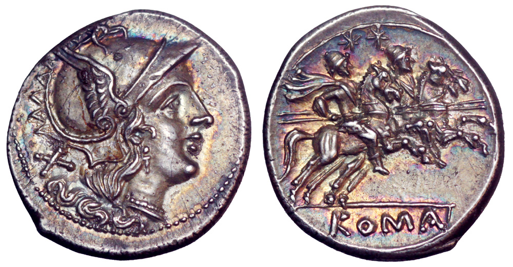 Anonymous AR Denarius After 211 BC 53-2 Roma 9-2012.jpg