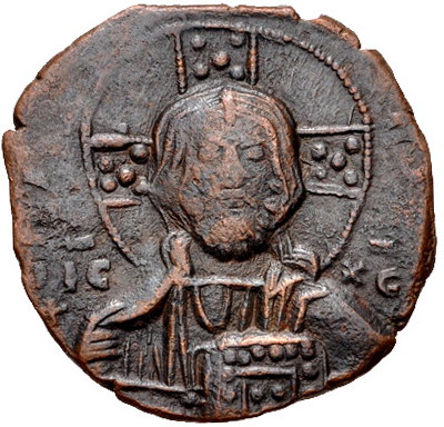 Anonymous Folles basil II & Constantine VIII Krist a.jpg