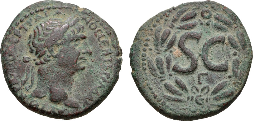 Antioch - Trajan SC gamma RPC III 3585 - RPC2 McAlee plate coin pic1a.jpg