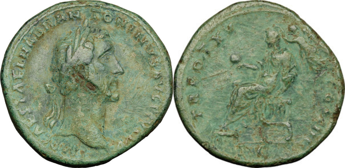 Antoninus Pius (138-161). AE Sestertius, 151-152. 3.jpg