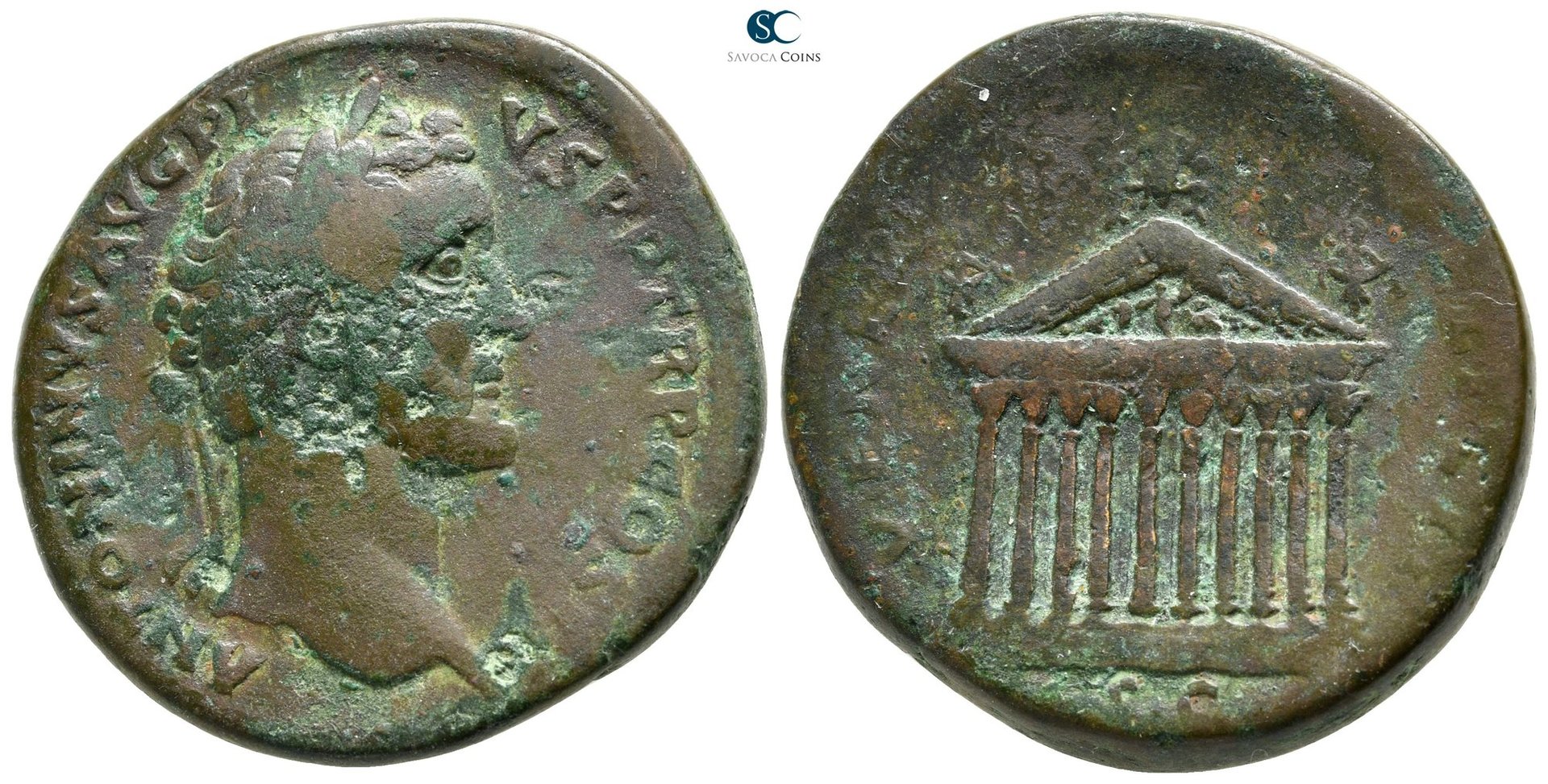 Antoninus Pius AD 138-161. Rome 34 mm., 32,21 g.jpg